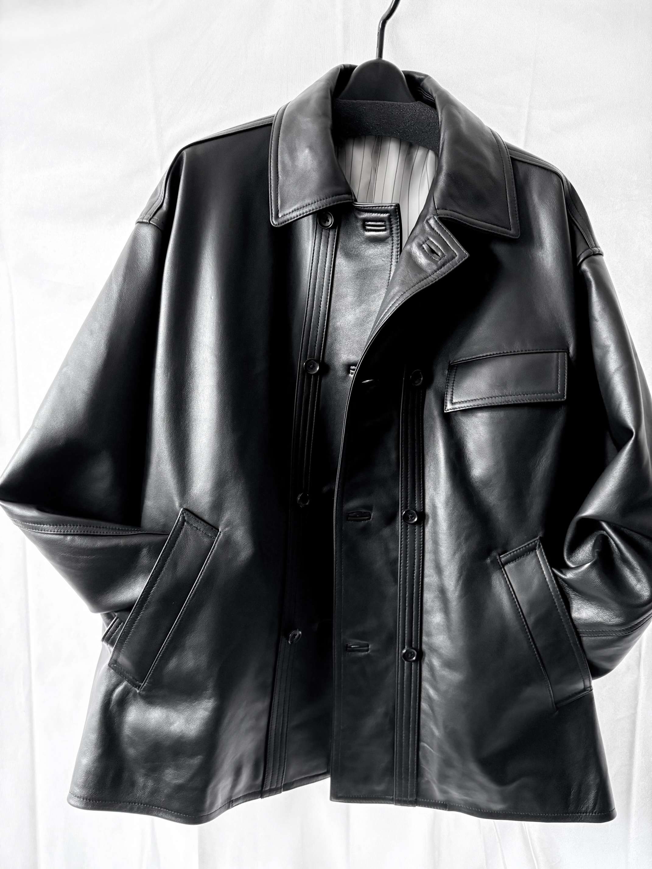 Sheep Leather Corbusier Jacket