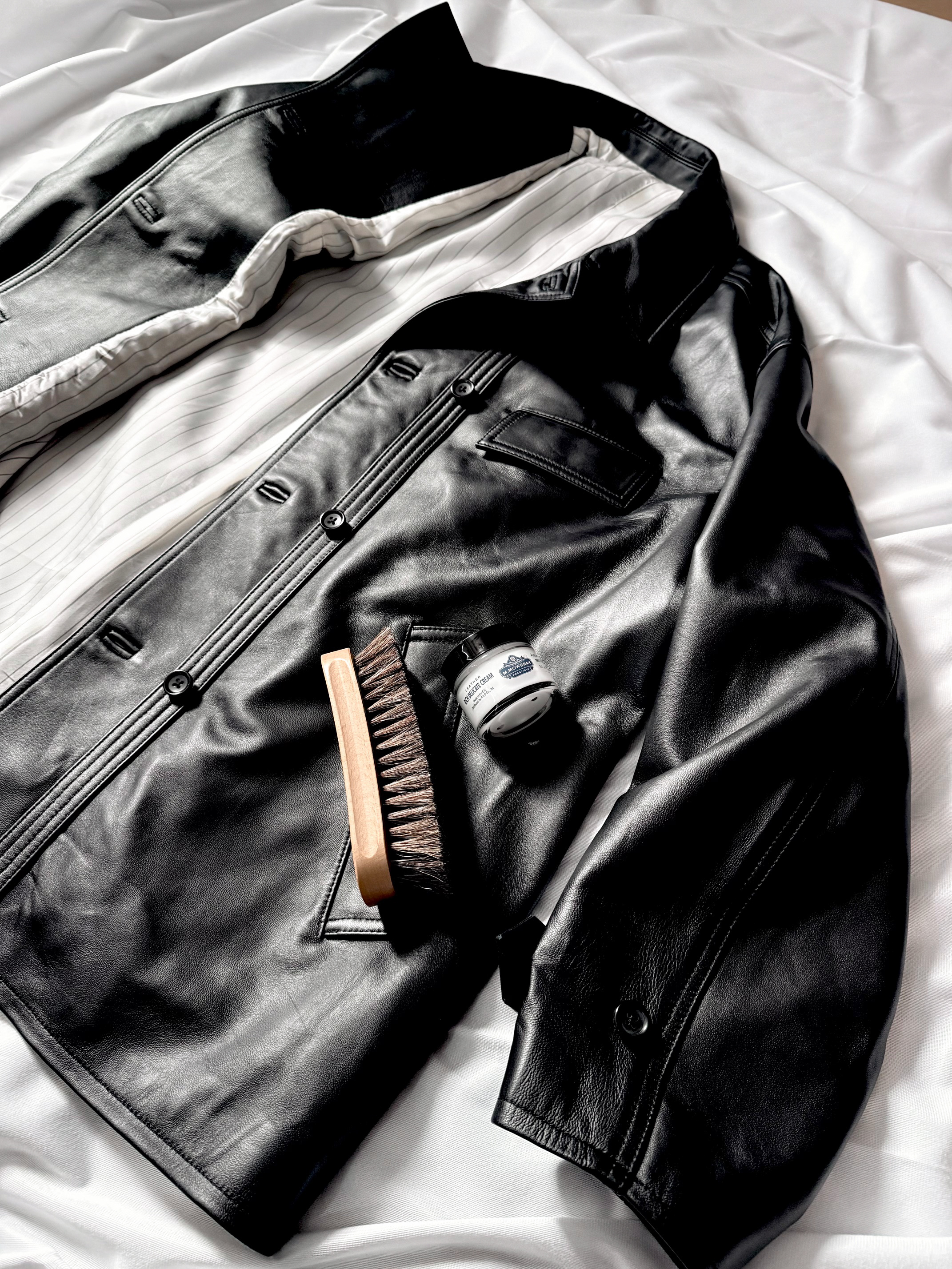 Graphpaper Corbusier Jacket × M.Mowbray Delicate Rich Cream